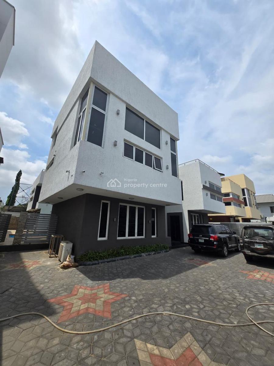 Exotic 5 Bedroom Detached House with Pool and 2 Bq, Banana Island, Ikoyi, Lagos, Detached Duplex for Rent