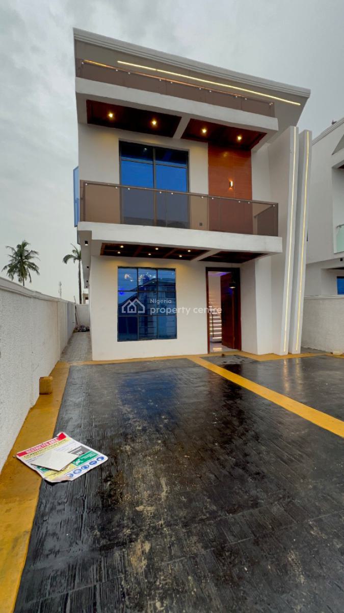 Exquisitely Newly Built 4 Bedroom Plus Bq in a Nice Estate, Ogba, Ikeja, Lagos, Detached Duplex for Sale