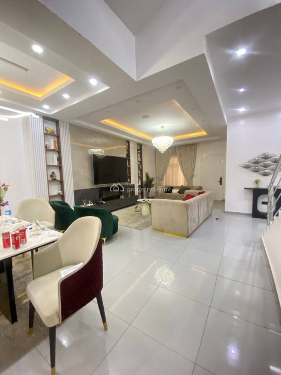 4 Bed Waterfront Terrace, Lekki Phase 1, Lekki, Lagos, Terraced Duplex for Sale