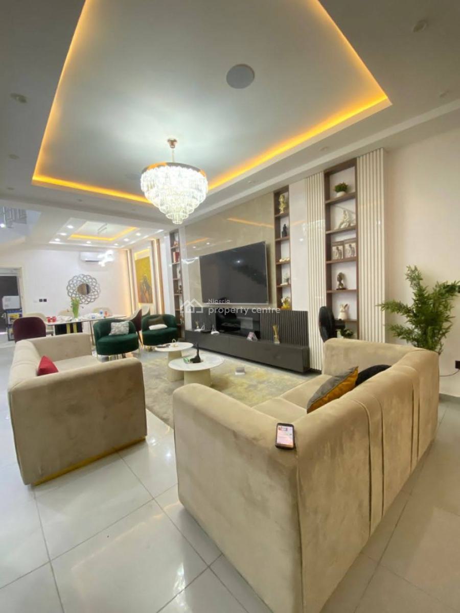 4 Bed Waterfront Terrace, Lekki Phase 1, Lekki, Lagos, Terraced Duplex for Sale