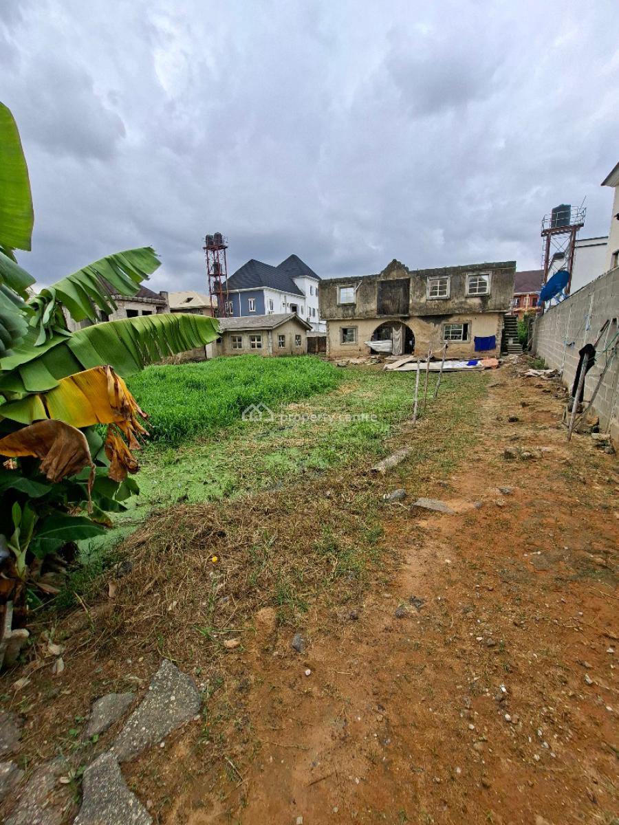 Land with Setback of 2units 2bedroom in an Estate, Unity Estate, Ago, Ago Palace, Isolo, Lagos, Residential Land for Sale