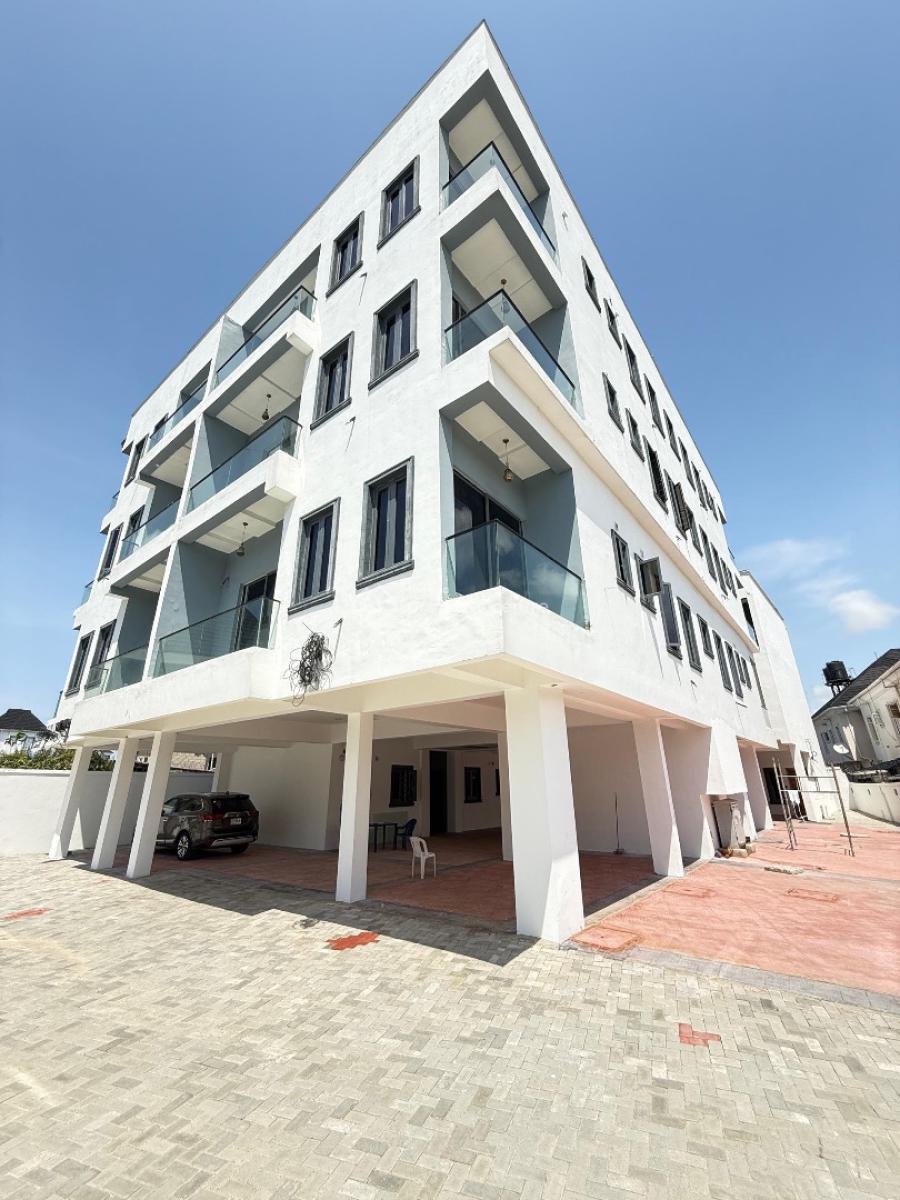 Stylishly Built 2 Bedroom Apartment, Perfect for High End Shortlet Use, Ologolo, Lekki, Lagos, Block of Flats for Sale