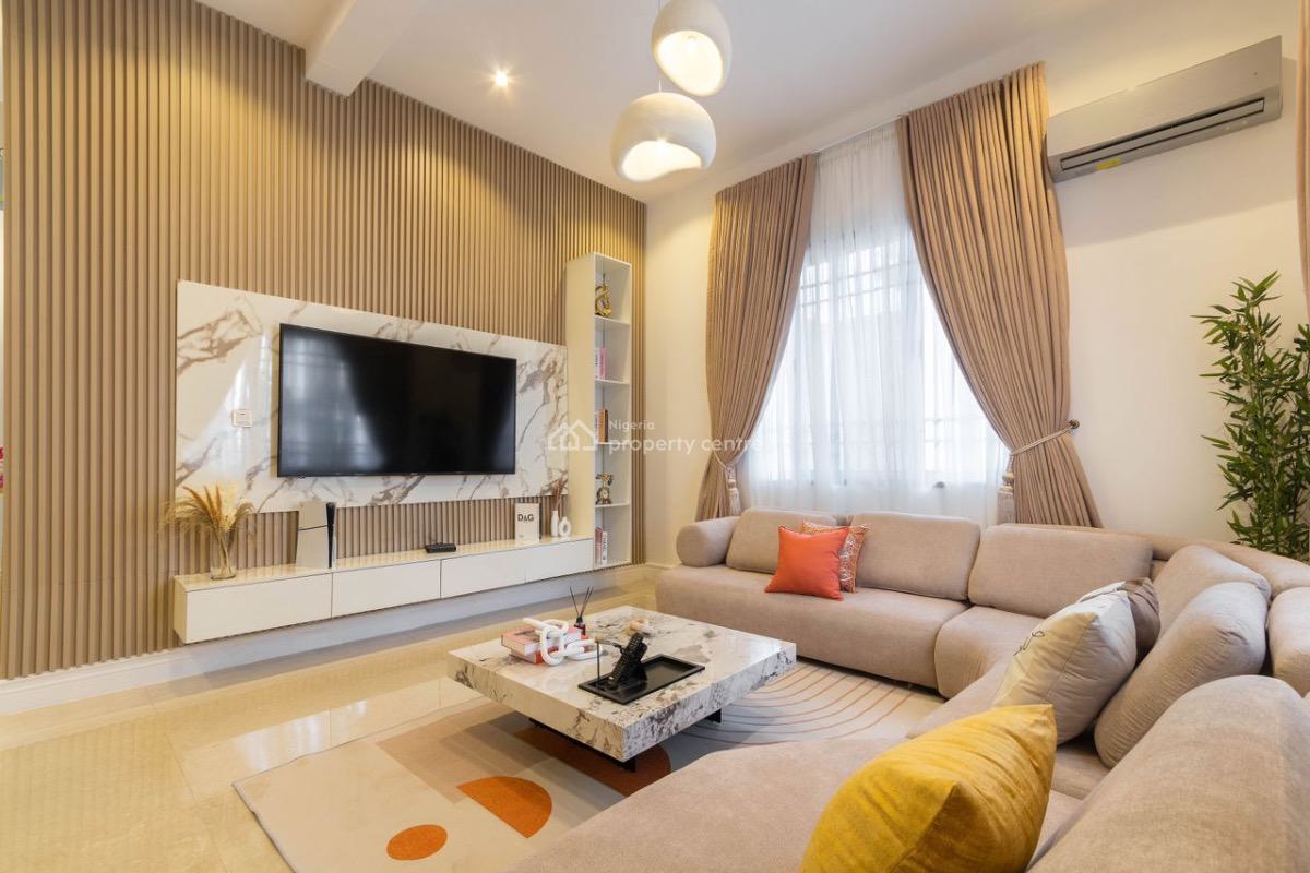 Book Now 4 Bedrooms Self Compound with Snooker and Bath Tub, Lekki Phase 1, Lekki, Lagos, Semi-detached Duplex Short Let