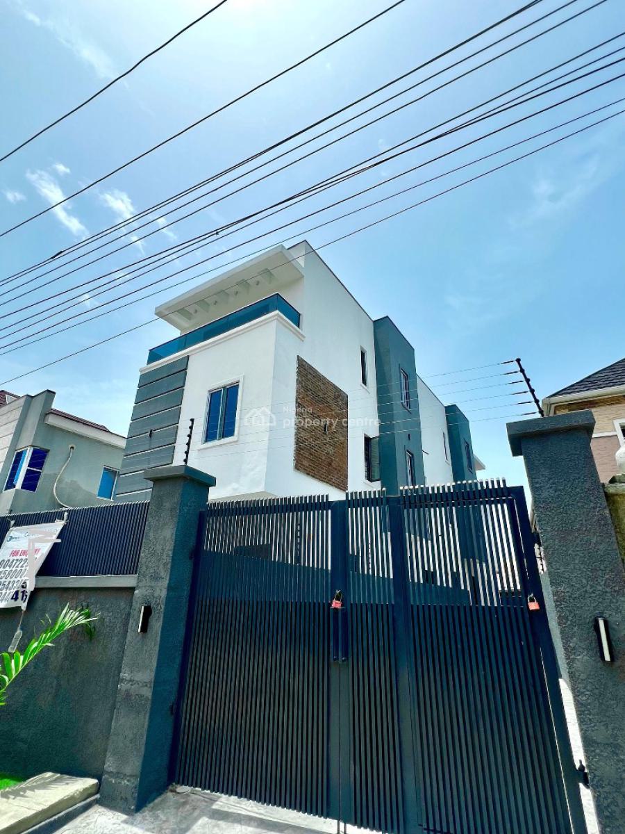 Exquisite 4 Bedroom Detached Duplex with Bq, Agungi, Lekki, Lagos, Detached Duplex for Sale