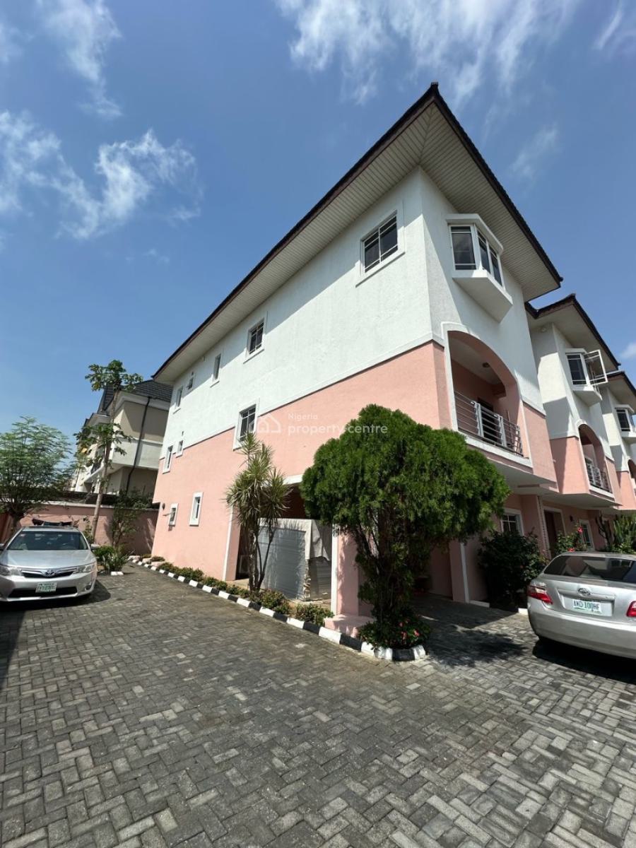 Spacious 4 Bedroom Terrace Duplex with Bq, Ikoyi, Lagos, Terraced Duplex for Rent