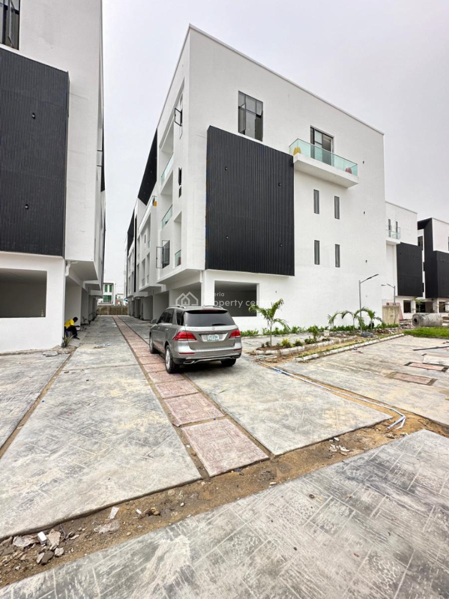Elegant 4 Bedroom Terraced Duplex and Penthouse with Bq, Ikate, Lekki, Lagos, Terraced Duplex for Sale
