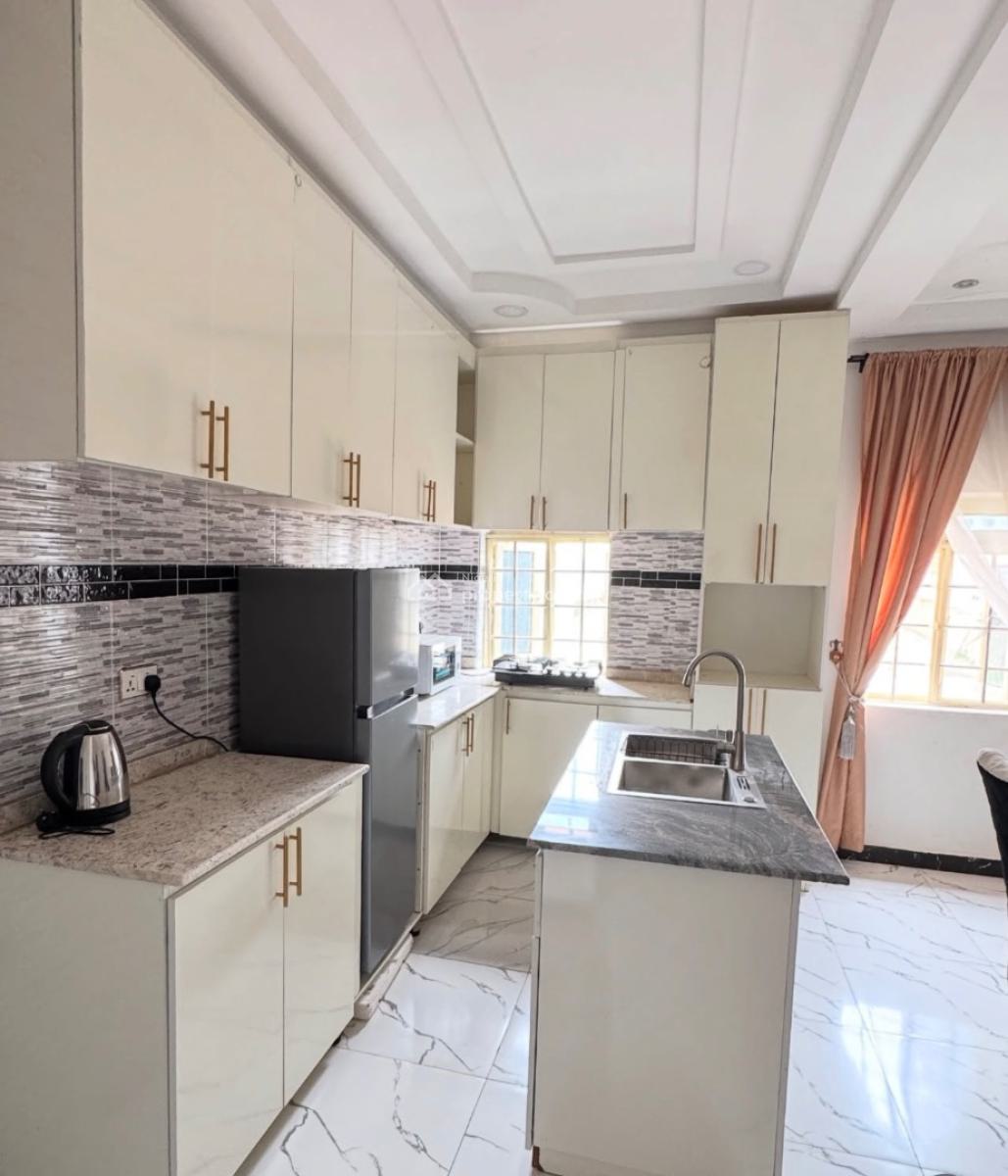 Fully Furnished 2 Bedroom Flat, By Turkish Hospital, Idu Industrial, Abuja, Flat / Apartment for Rent