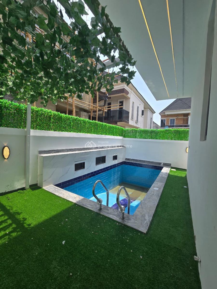 Ultra Luxurious Modern 4-bedroom Fully Detached Duplex with Pool & Bq, Ikota, Lekki, Lagos, Detached Duplex for Sale