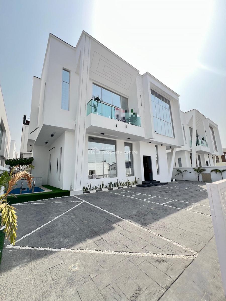 Magnificently Built 5 Bedroom Fully Detached Duplex, Chevron, Lekki, Lagos, Detached Duplex for Sale