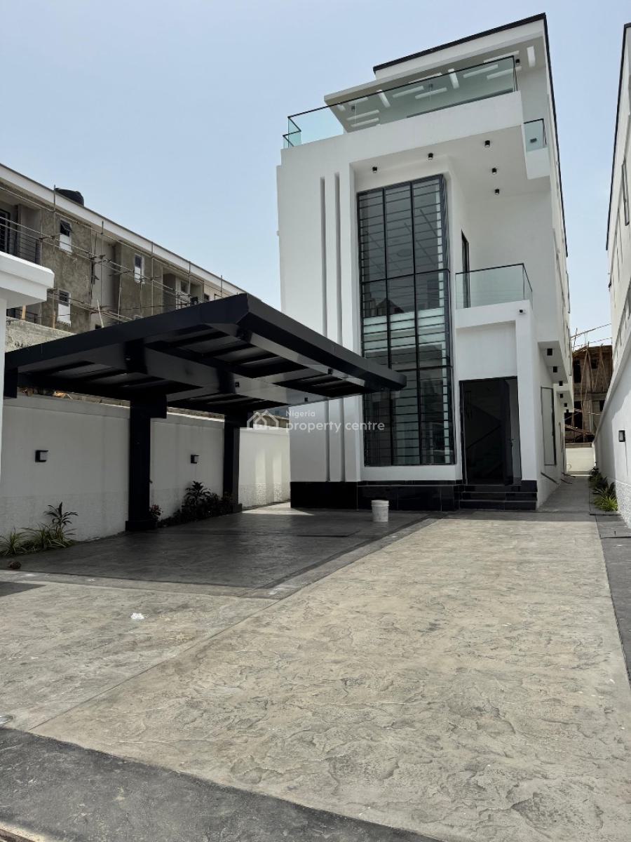 Luxury 5 Bedroom Detached Duplex with Bq and a Pool, Osapa, Lekki, Lagos, House for Sale