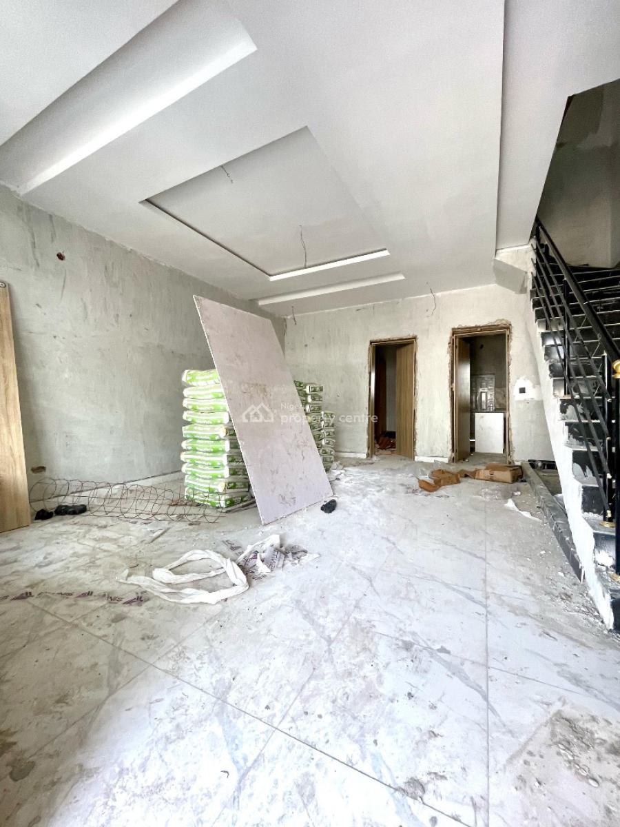 Beautifully Finished 4bed Terrace Duplex with Private Compound, Ikota, Lekki, Lagos, Terraced Duplex for Sale