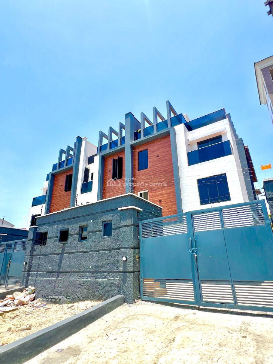 4 Bed Self Compound Duplex, Victoria Island (vi), Lagos, Semi-detached Duplex for Rent