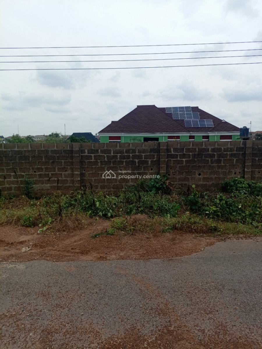 1200sqm of Corner Piece Land Divisible in Fully Tarred Estate, Olubadan Estate, Alakia, Ibadan, Oyo, Residential Land for Sale