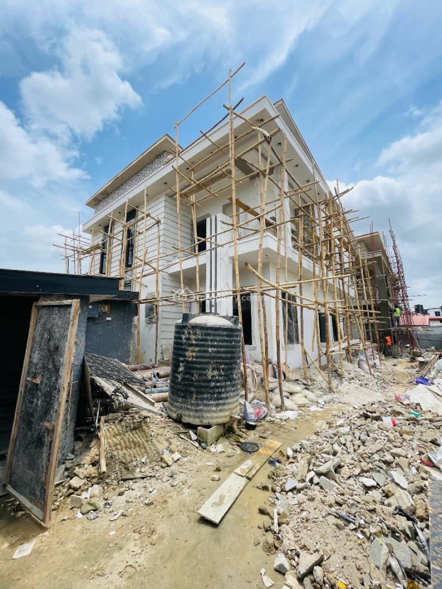 Magnificent Newly Built 4 Bedroom Fully Detached Plus Bq in a Serene L, Gbagada, Lagos, Detached Duplex for Sale