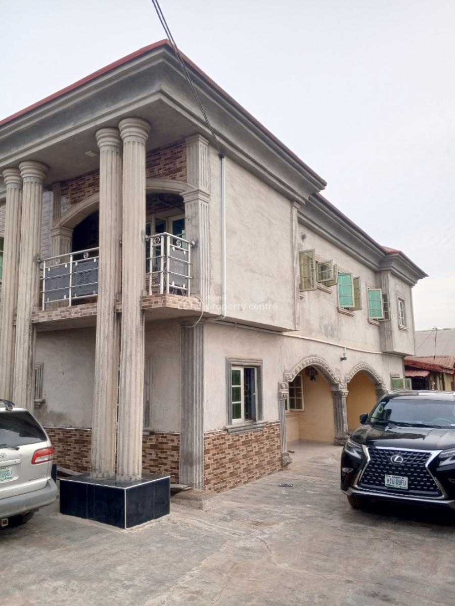 Converted 2 Bedroom Flat Upstairs with Personal Staircase, Short Drive From Arepo Magboro, Asese, Asese, Ibafo, Ogun, Flat / Apartment for Rent
