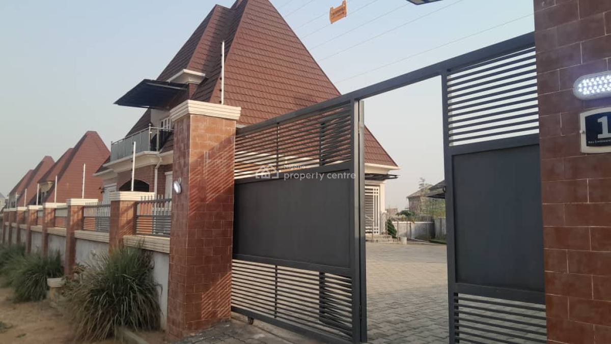 Brand New, Very Spacious, Well Located & Fully Furnished 4 Bedroom, Side View Estate, Lugbe District, Abuja, Detached Duplex for Sale