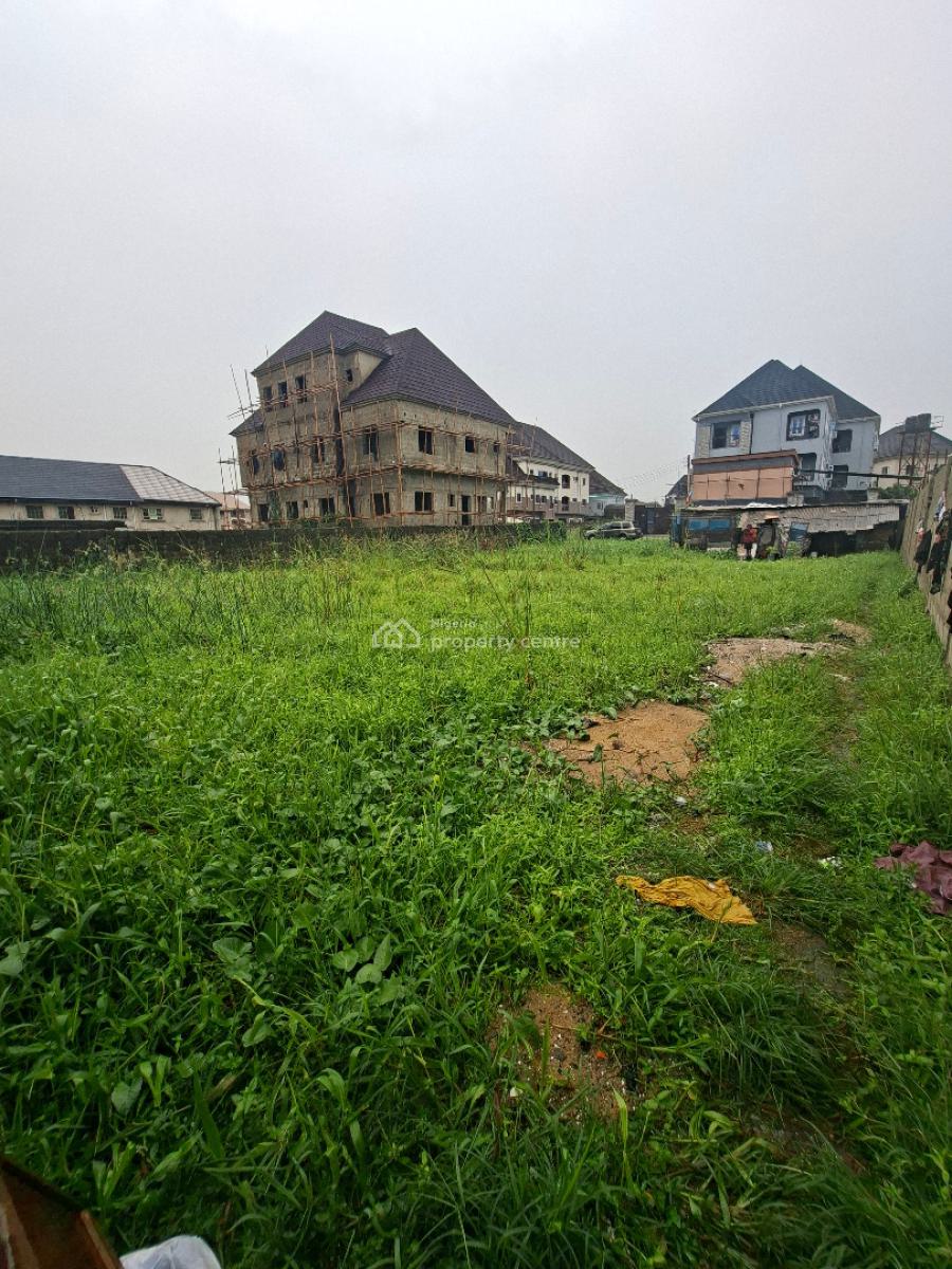 Dry Land Facing Two Streets in a Serene Estate, Gloryland Estate, Ago Palace, Isolo, Lagos, Residential Land for Sale