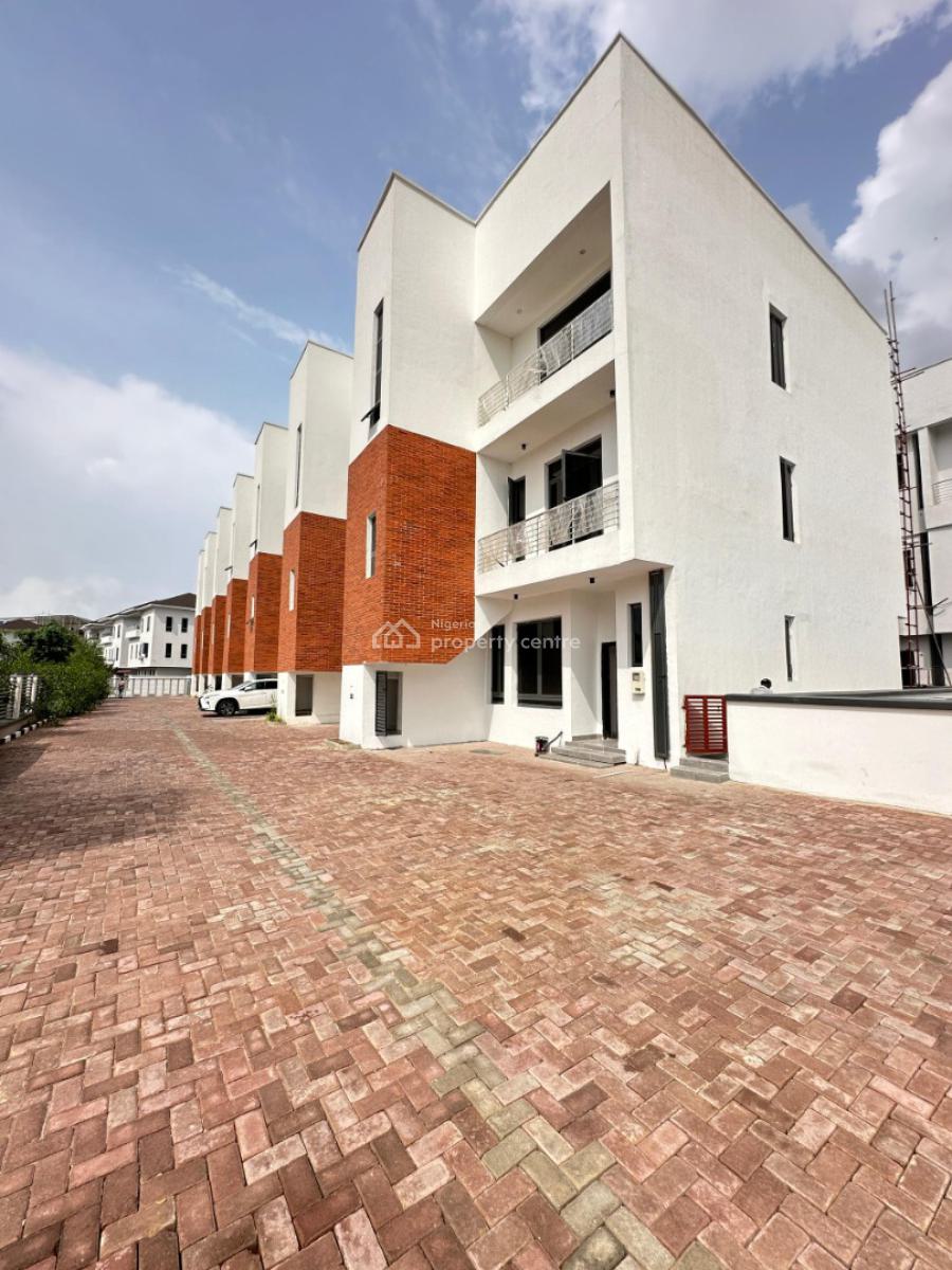 Lovely 4 Bedroom Terraced Duplex with Swimming Pool, Lekki Phase 1, Lekki, Lagos, Terraced Duplex for Sale