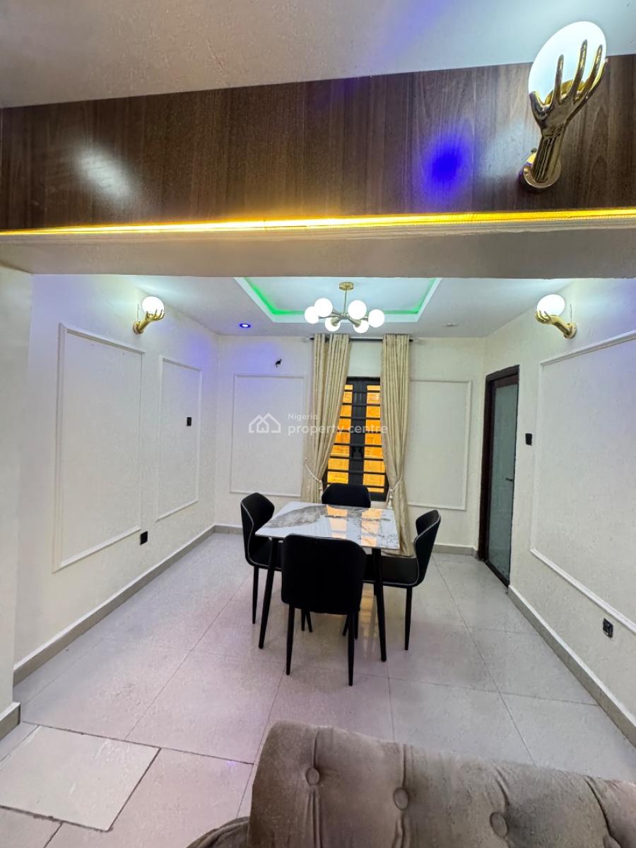 Fully Furnished 2 Bedroom Apartment with Balcony, Agungi, Lekki, Lagos, Flat / Apartment for Rent