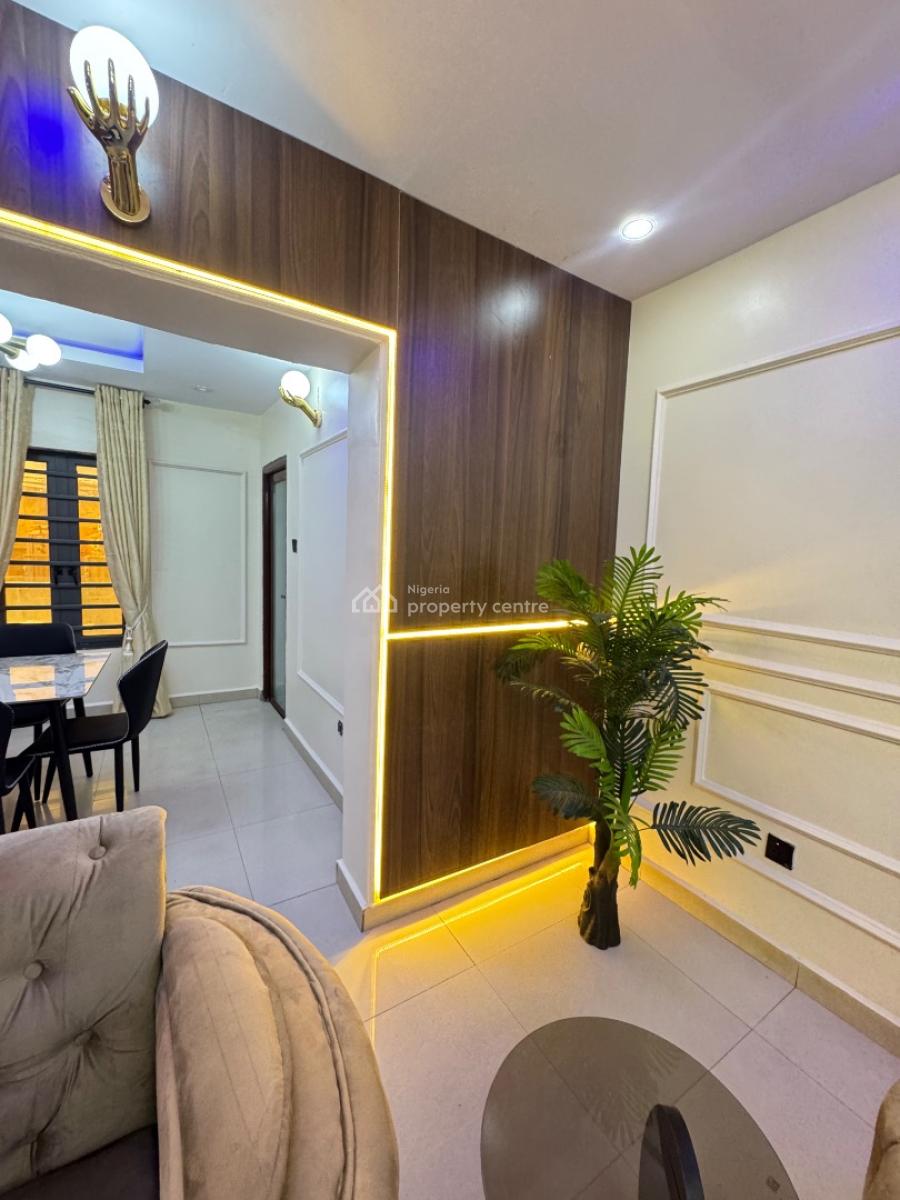 Fully Furnished 2 Bedroom Apartment with Balcony, Agungi, Lekki, Lagos, Flat / Apartment for Rent