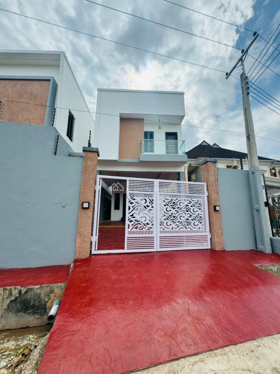 Compact 3 Bedroom Fully Detached Duplexes+bq in a Secure Estate, Opulence at Its Finest - 3 Bedroom Fully Detached Duplex for Sale, Adeniyi Jones, Ikeja, Lagos, Detached Duplex for Sale