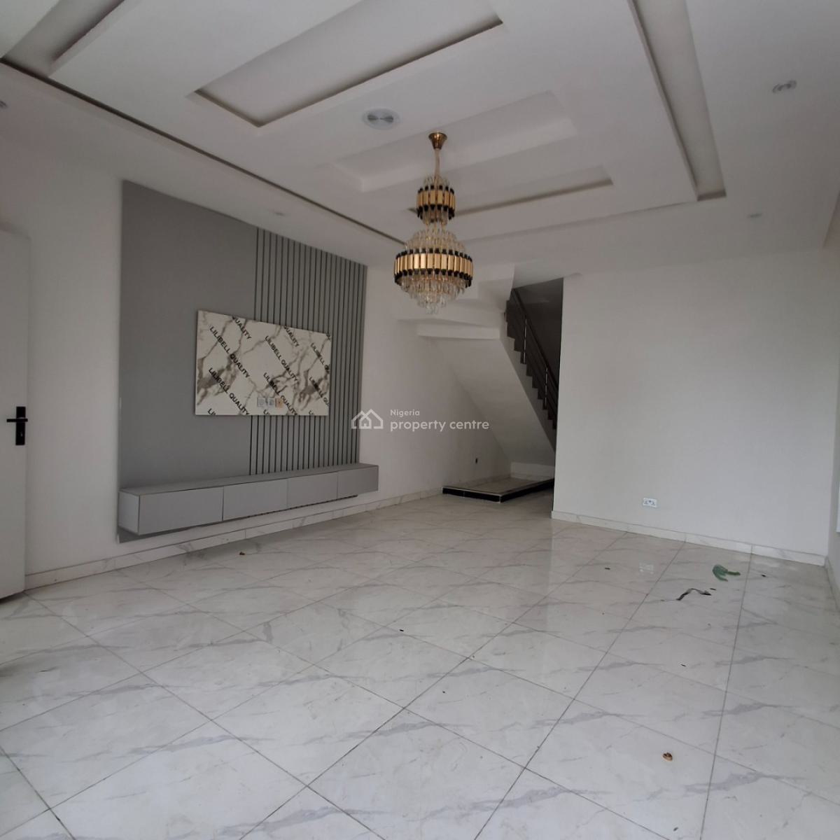 Four Bedroom Semi Detached Duplex, Ikota, Lekki, Lagos, Detached Duplex for Sale