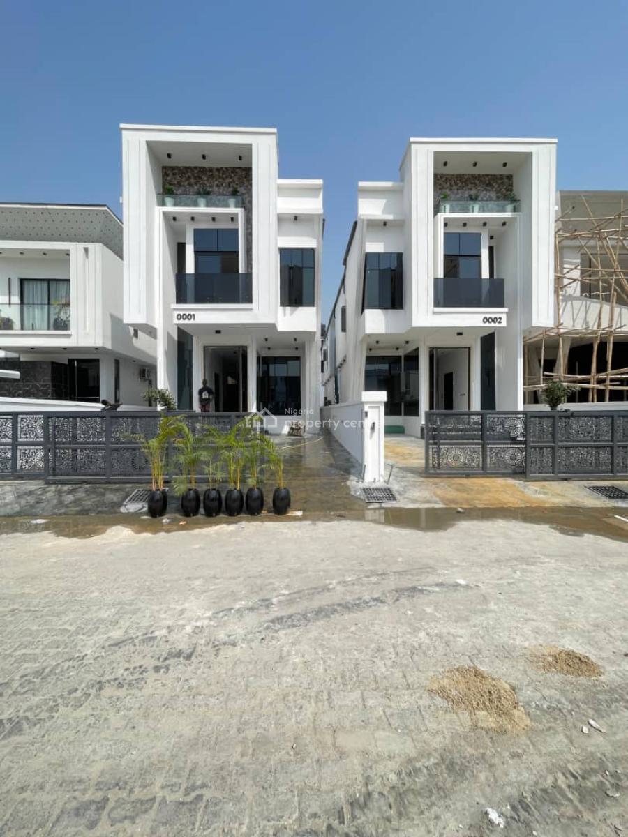 Stunningly Lovely Built 5 Bedroom Fully Detached Duplex, Chevron, Lekki, Lagos, Detached Duplex for Sale