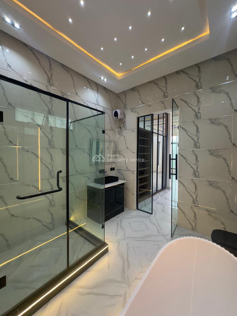 Maximum Luxury:  5 Bed Fully Detached  4 Bedroom  with Pool Duplex, Ajah, Lagos, Detached Duplex for Sale