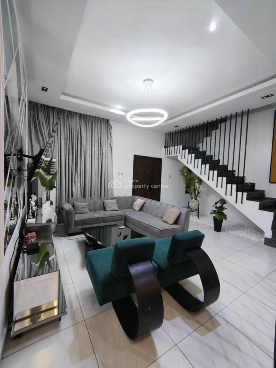 Luxury and Furnished 4bedroom Terrace Home, Lekki Phase1, Ikate Elegushi, Lekki, Lagos, Terraced Duplex for Rent