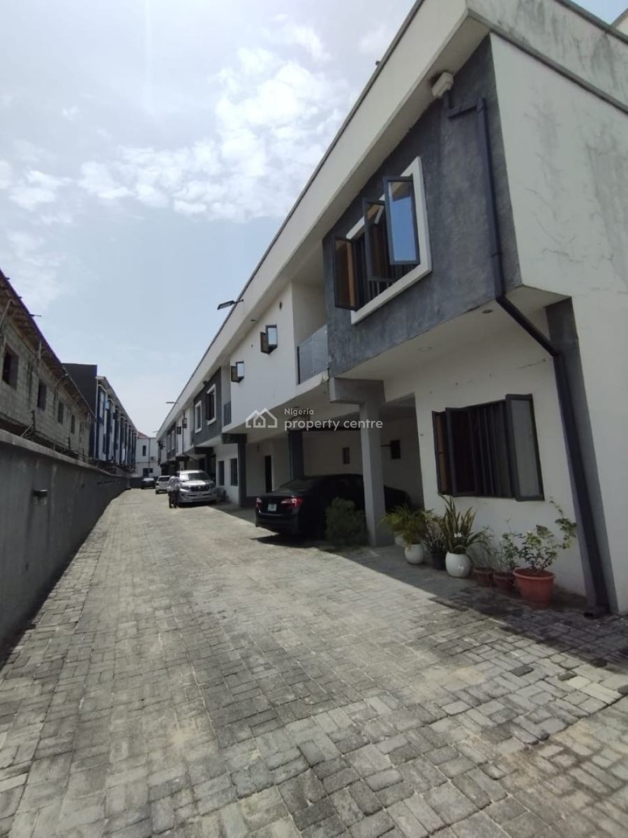 3 Bedroomterrace Duplex with Bq, Conservation, Lekki, Lagos, Terraced Duplex for Rent