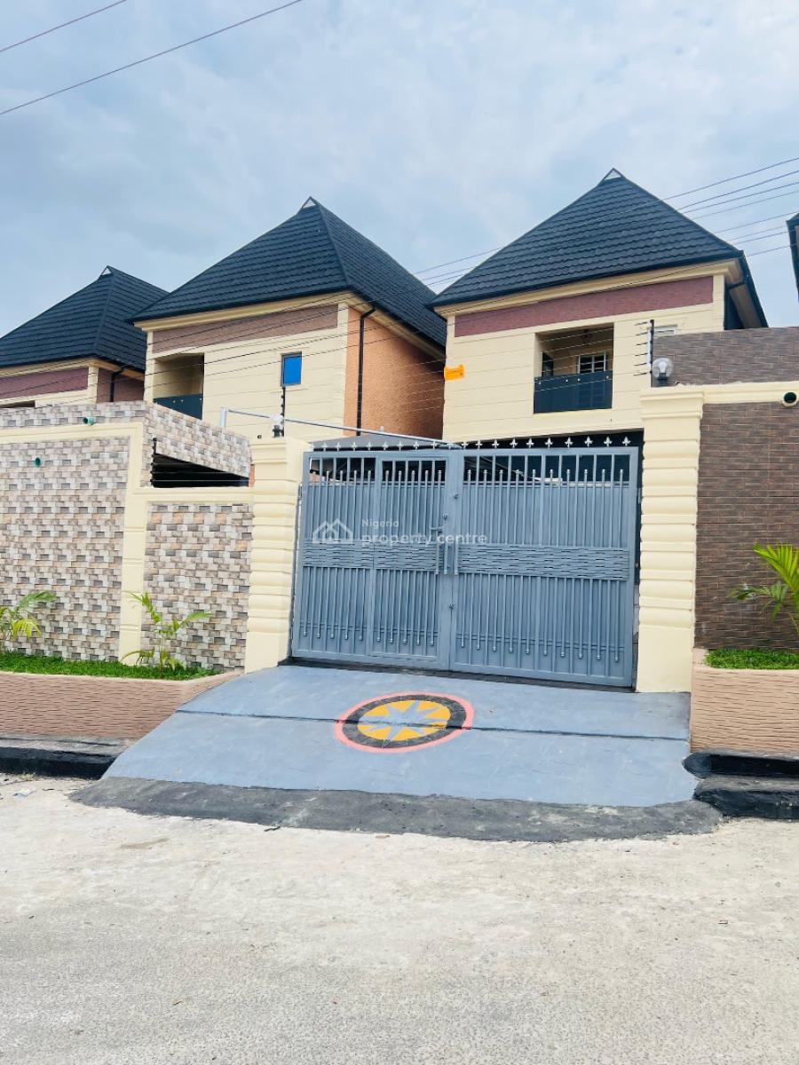 Magnificient Newly Built 4 Bedroom Fully Detached Duplex Plus Bq, Newly Built Home in a Gated and Secure Estate with Breathtaking Views, Ogba, Ikeja, Lagos, Detached Duplex for Sale