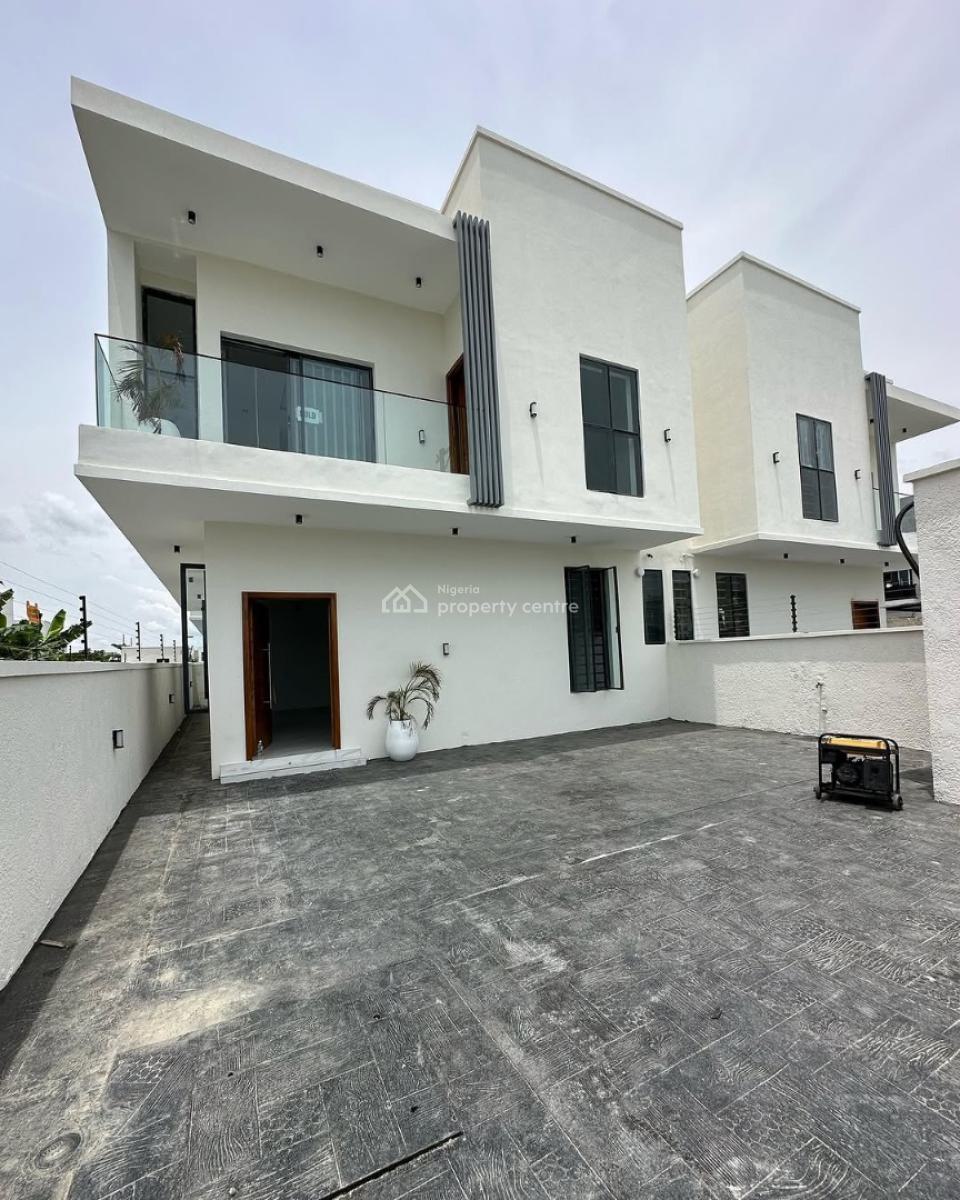 4 Bedroom Semi Detached Duplex with Bq, 4 Bedroom Semi Detached Duplex for Rent, Ajah, Lagos, Semi-detached Duplex for Rent