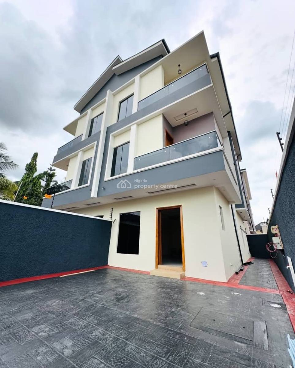 Gorgeously Built 4 Bedroom Semi Detached Duplex with Bq in Serene Esta, Gra Phase 1, Magodo, Lagos, Semi-detached Duplex for Sale