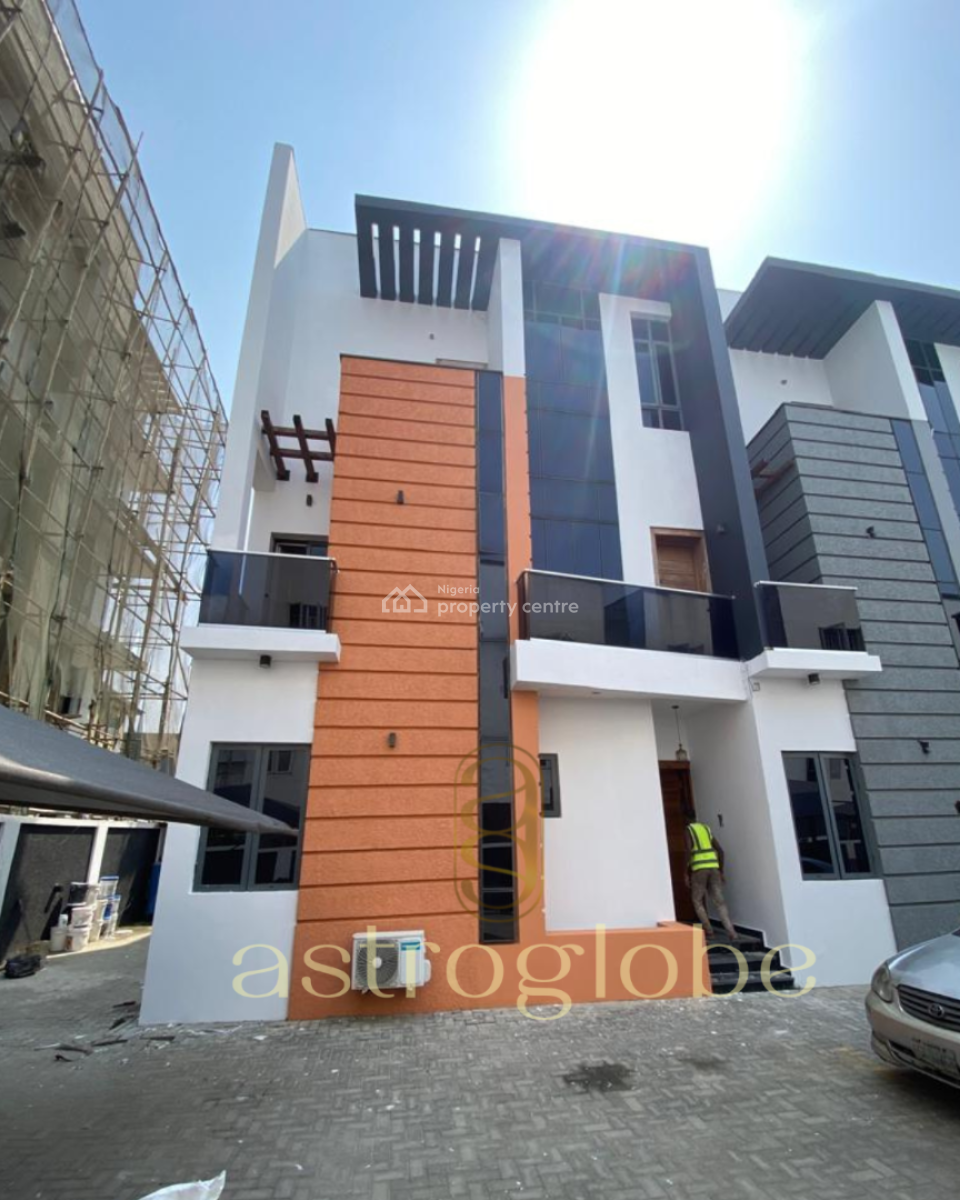 Newly Renovated and Well Built Four Bedroom Terrace House, Donatus Odum Street, Seagate Estate, Ikate Elegushi, Lekki, Lagos, Terraced Duplex for Sale