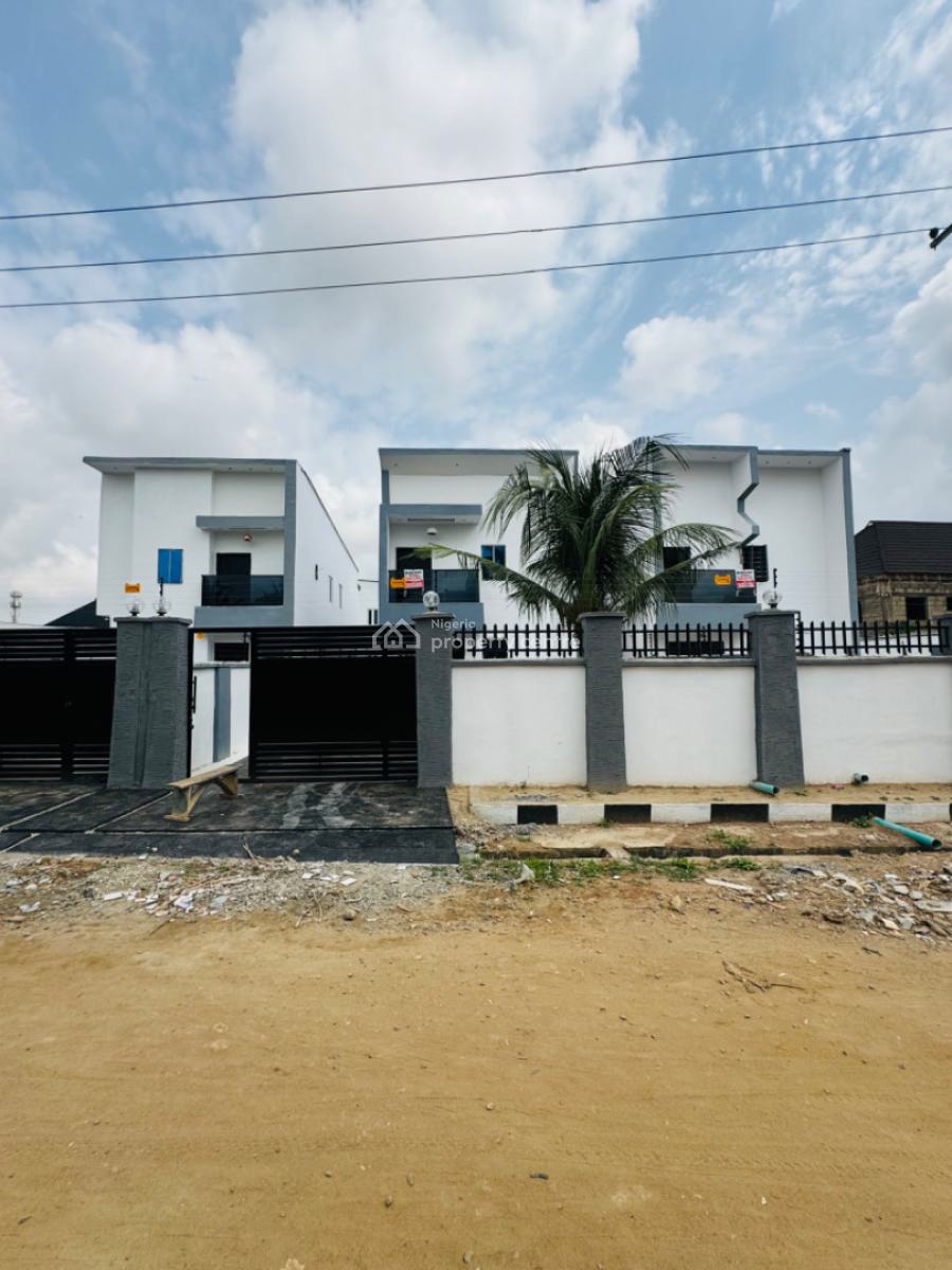 Newly Built 4 Bedroom Fully Detached Duplex in Good Condition, Abule Egba, Agege, Lagos, Detached Duplex for Sale