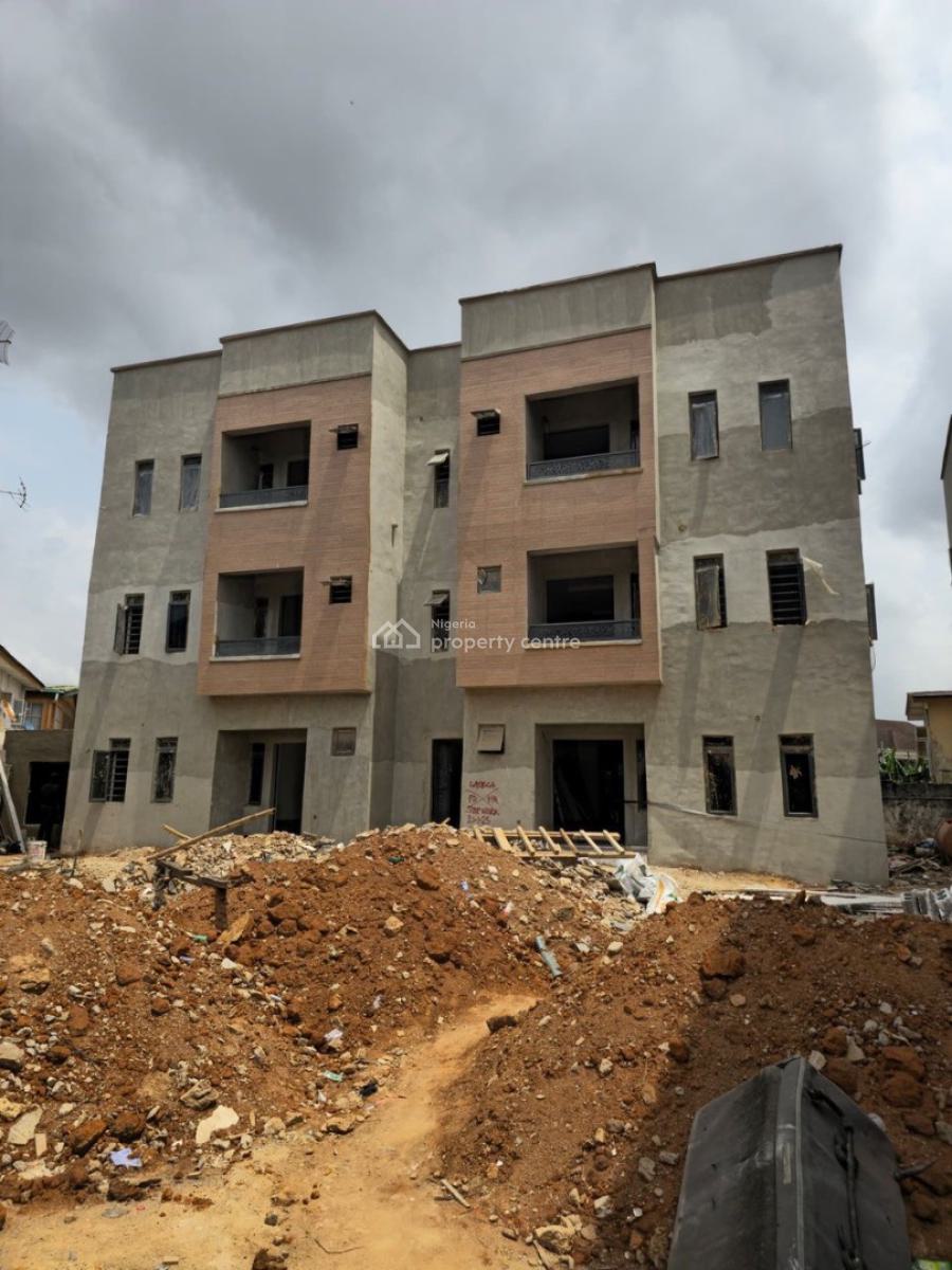 2 Bedroom Apartment with Gym House and Lounge, Budget Friendly, with Bq and Lounge in a Secured Estate, Ogba, Ikeja, Lagos, Flat / Apartment for Sale