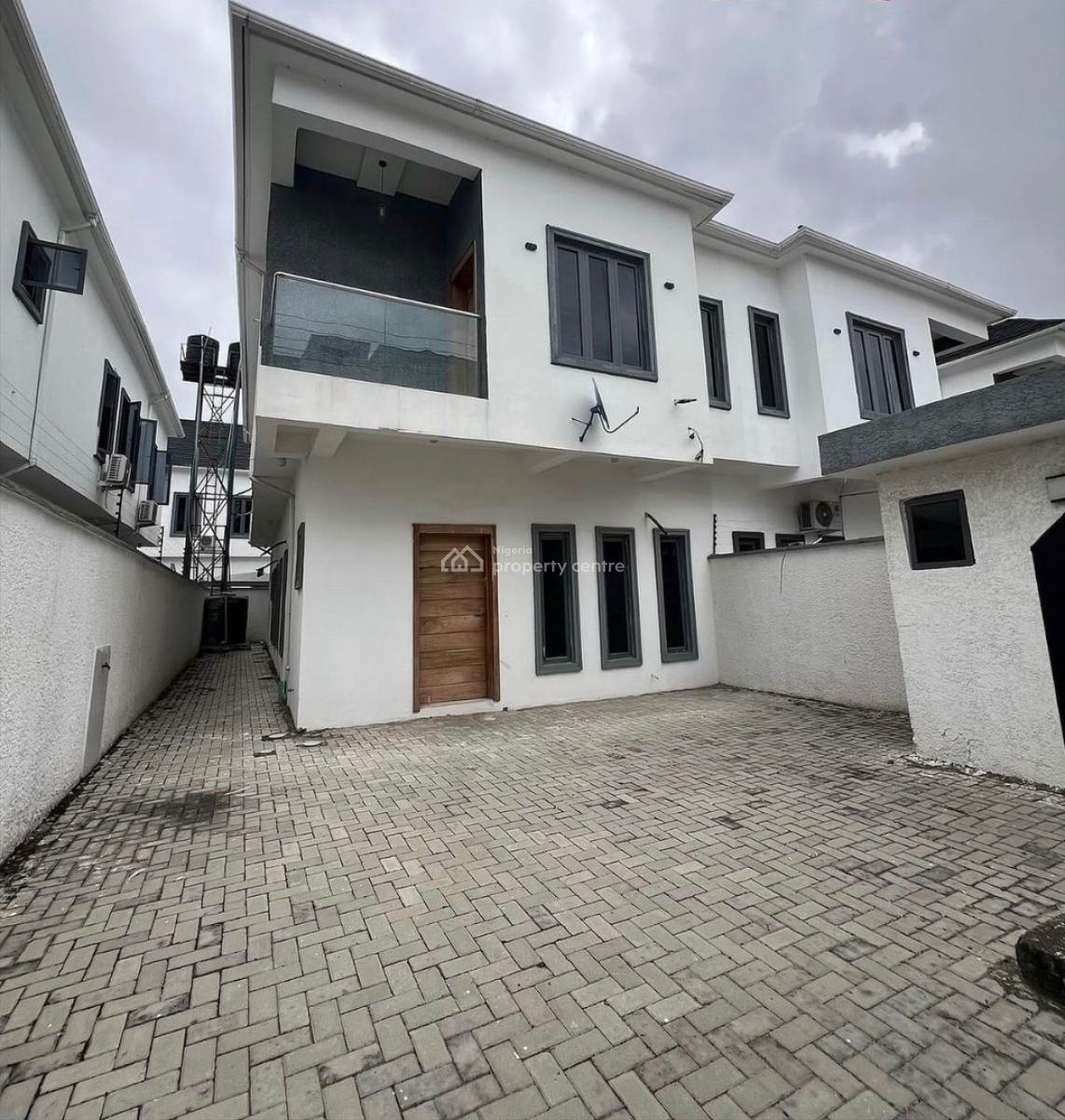 4bedroom Semi Detached Duplex with a Bq, Ikate, Lekki, Lagos, Semi-detached Duplex for Sale