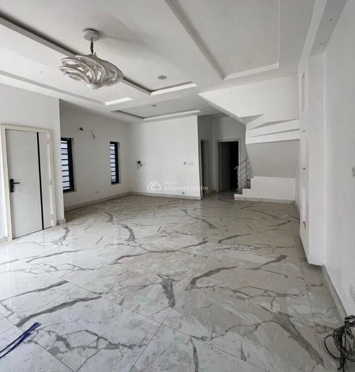 4bedroom Semi Detached Duplex with a Bq, Ikate, Lekki, Lagos, Semi-detached Duplex for Sale