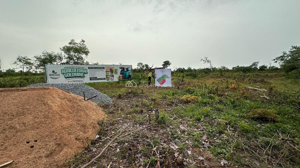 Invest in Agriculture Without Getting Dirty- Heritage Farm City, Agriculture Made Easy- Earn Passively Without Stressing Yourself, Abeokuta South, Ogun, Land for Sale