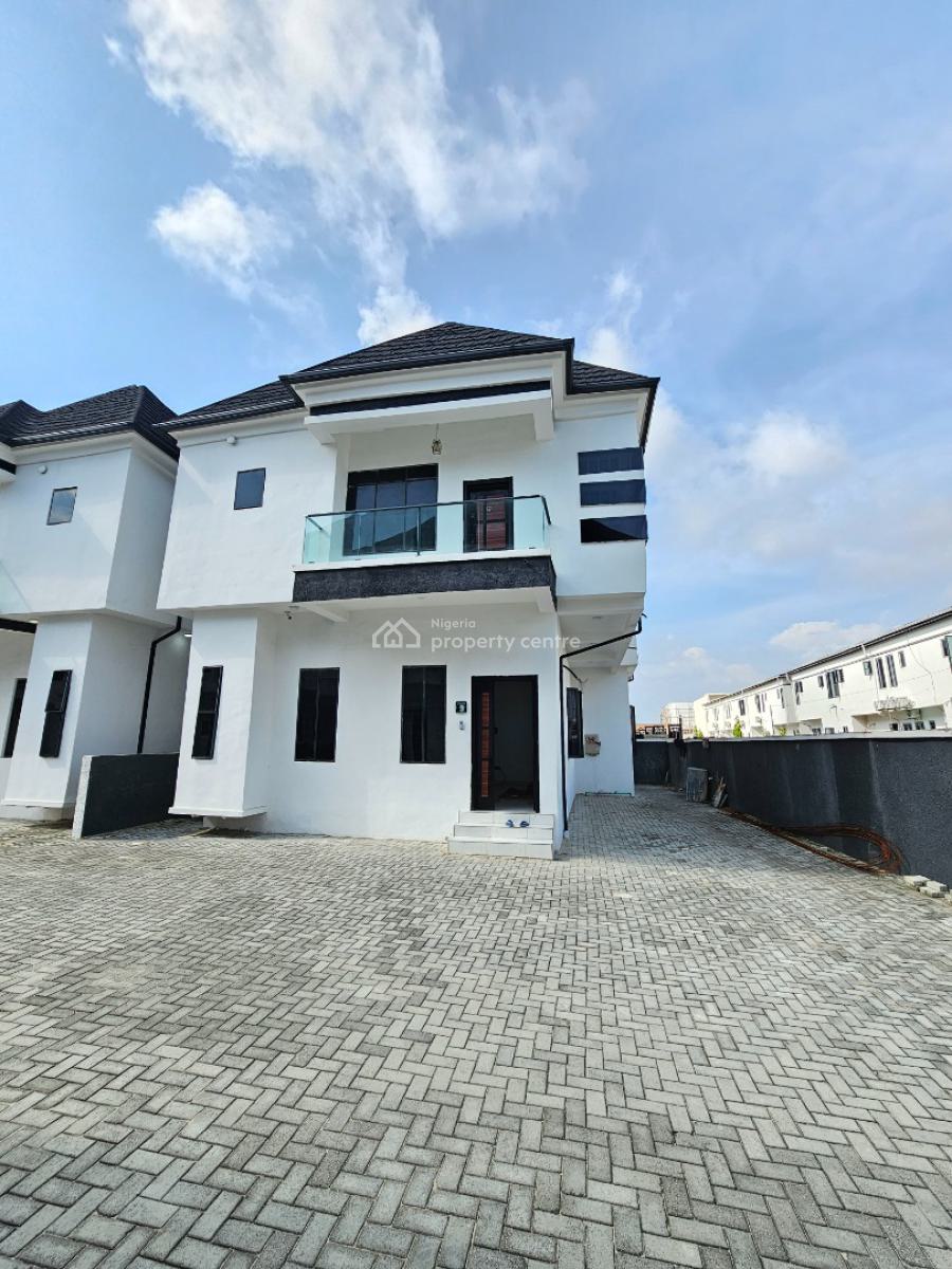 Newly Built 4 Bedroom Fully Detached Duplex with Bq, Ikota, Lekki, Lagos, Detached Duplex for Sale