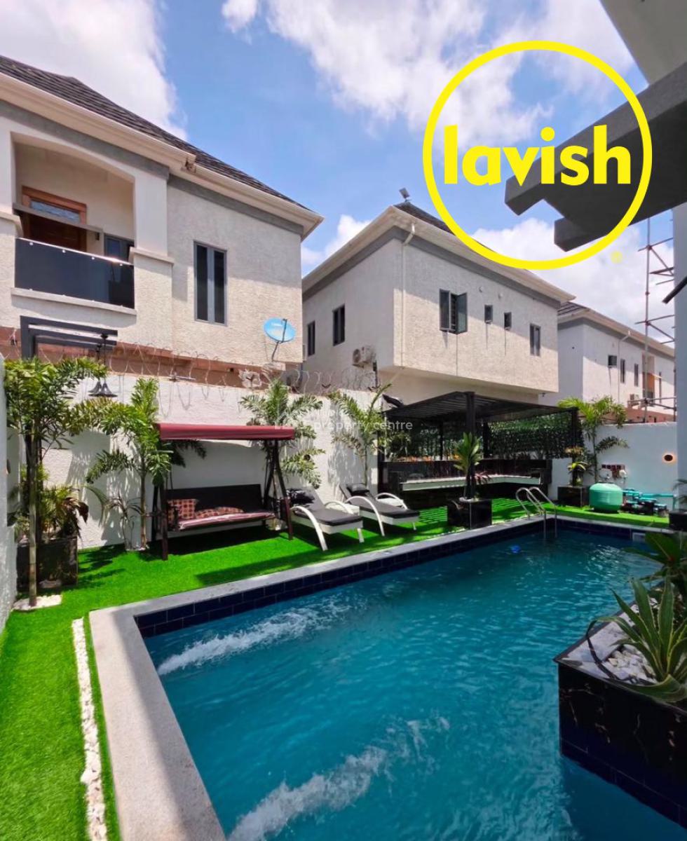 5 Bed Detached Triplex with Bq, Chevron, Lekki, Lagos, House for Sale