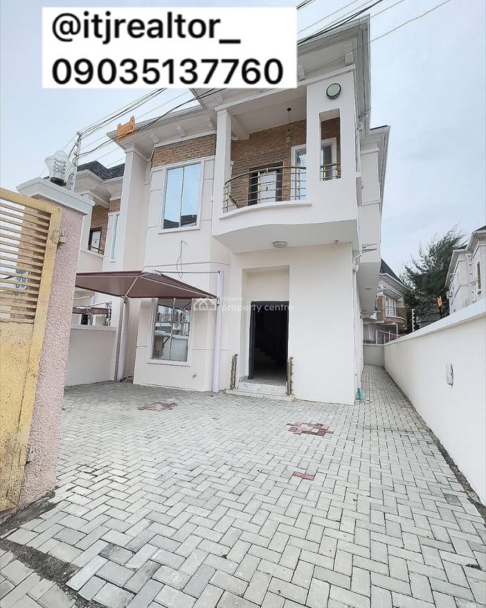 Modern 4 Bedroom Semi Detached Duplex with Bq, Ikota, Lekki, Lagos, Semi-detached Duplex for Sale