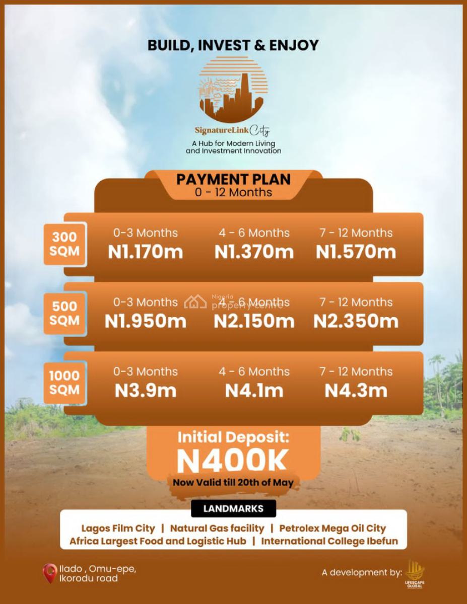 Affordable Land in Fast Growing Area., Omu Epe, Ikorodu Road, Odogbolu, Ogun, Mixed-use Land for Sale