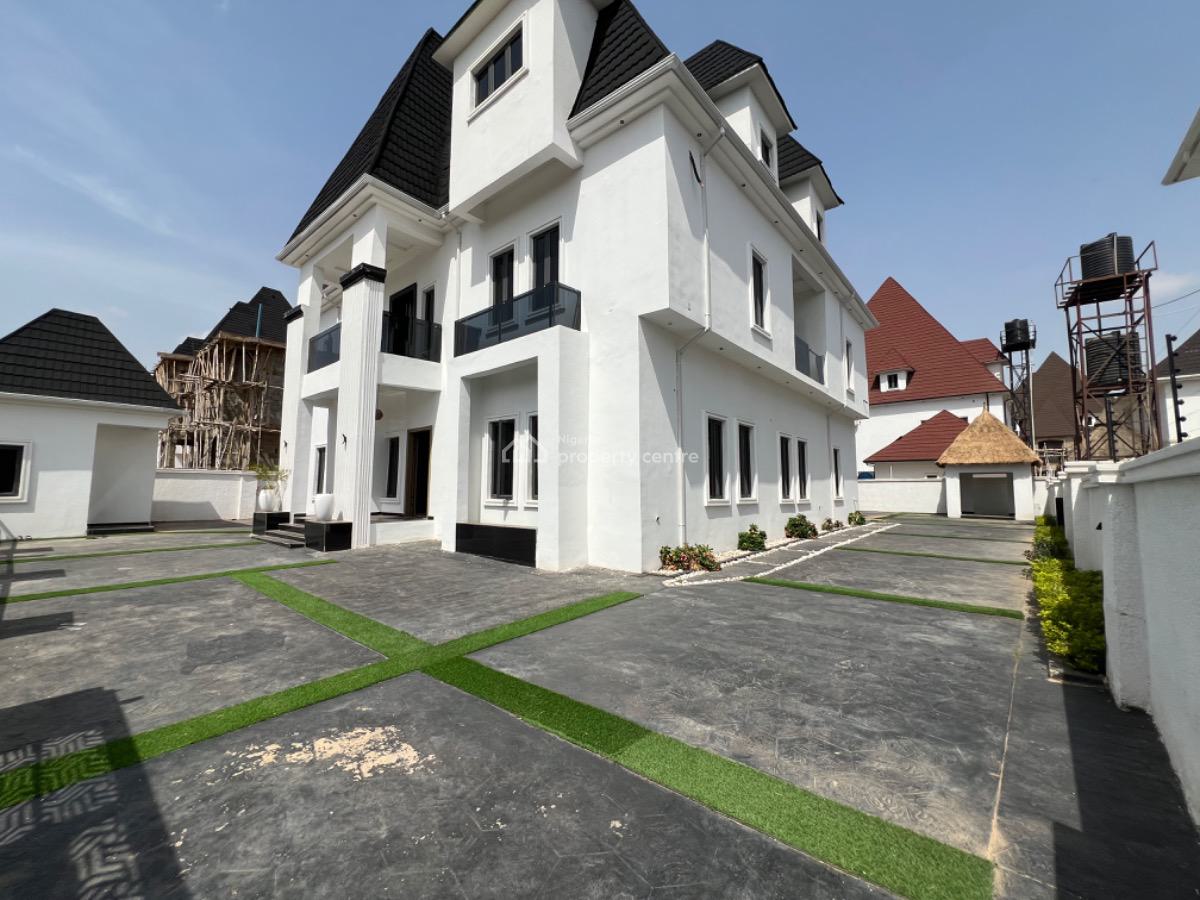 Newly Built, Well Located Luxury 6 Bedroom Detached House with Bq, Efab Metropolis Estate, Karsana, Abuja, Detached Duplex for Sale