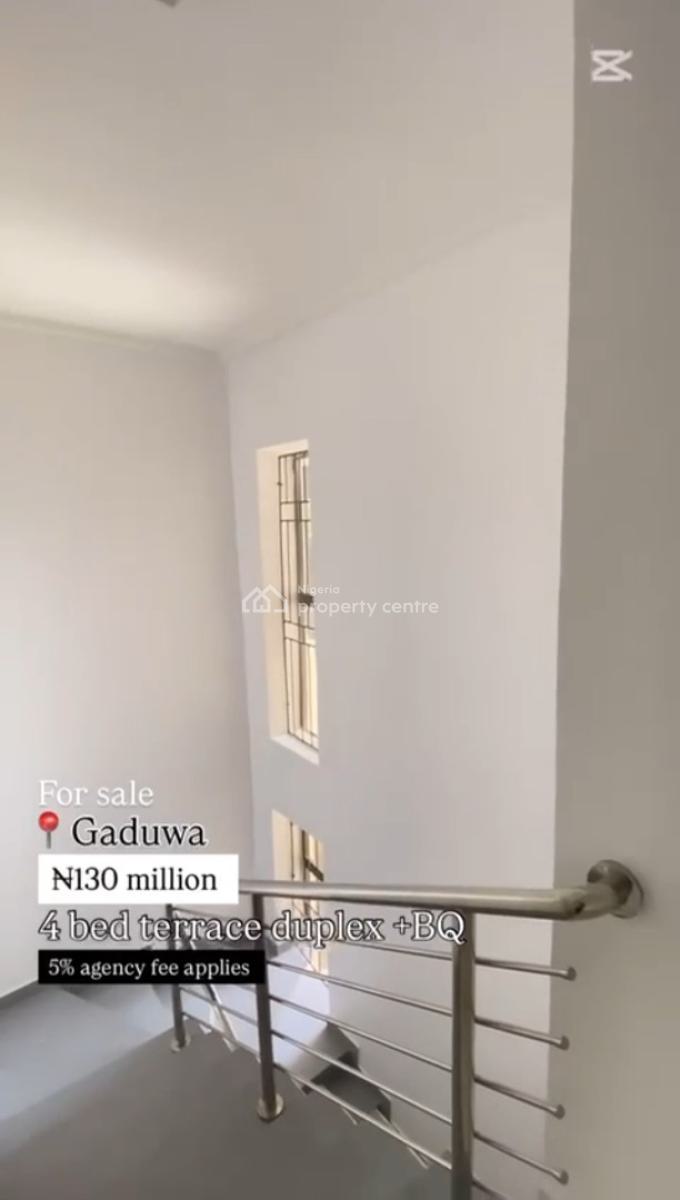 Beautiful 4 Bedroom Terrace Duplex Gaduwa, Gaduwa, Gaduwa, Abuja, Terraced Duplex for Sale
