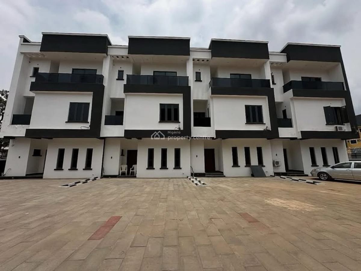 Newly Built 4 Bedroom Terrace Duplex with Bq, Mabushi, Abuja, Terraced Duplex for Sale