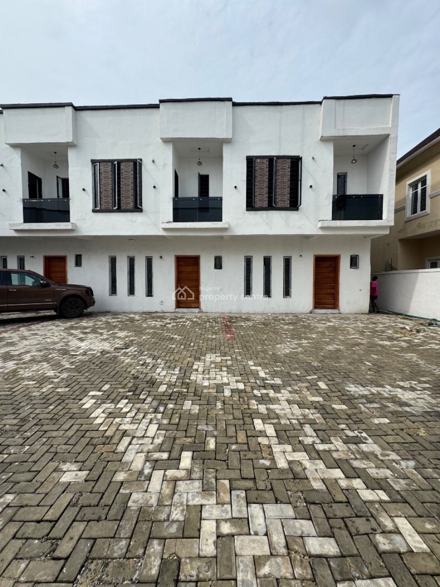 Brand New 2 Bedroom Terrace Duplex, Chevron, Lekki Phase 2, Lekki, Lagos, Terraced Duplex for Rent