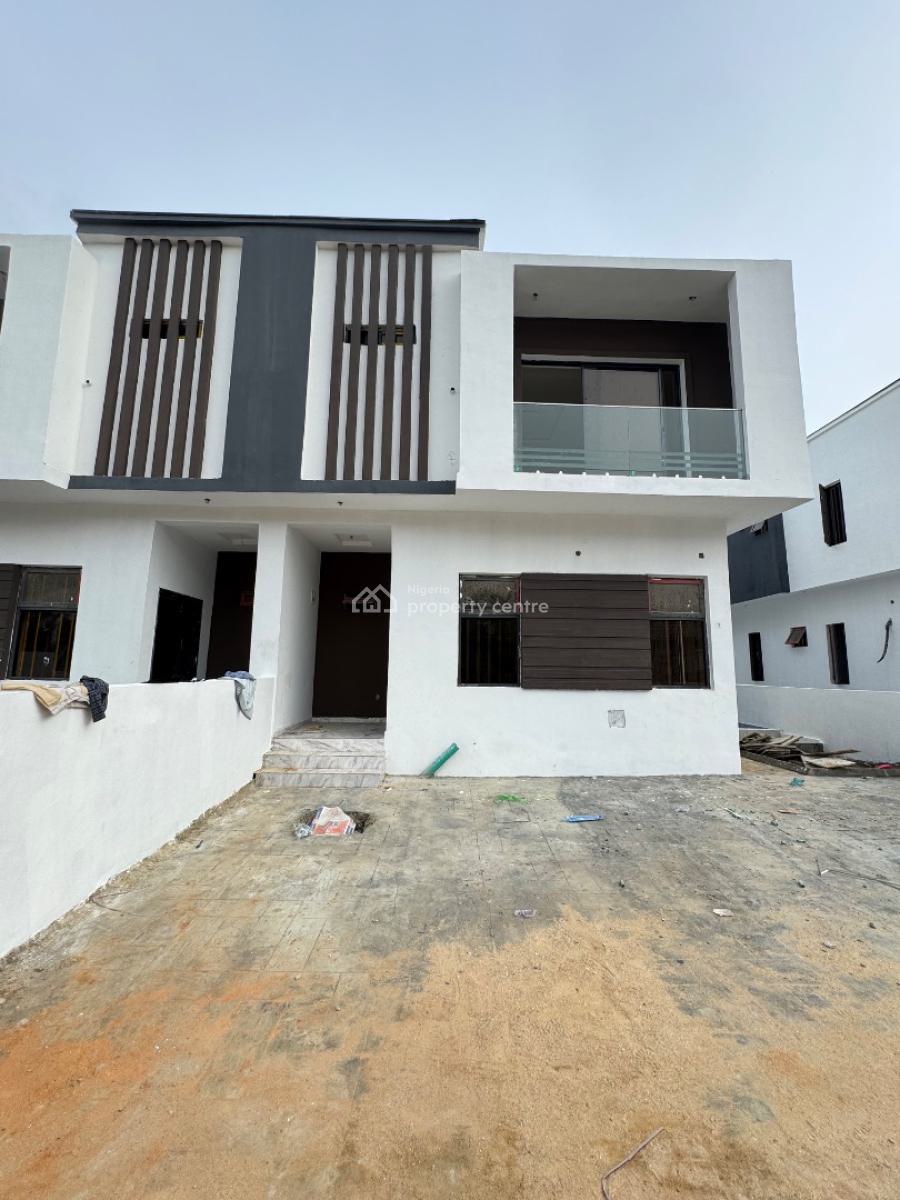 Spacious Newly Built 4bedroom Semi Detached House with Pool, Ologolo, Lekki, Lagos, Semi-detached Duplex for Sale