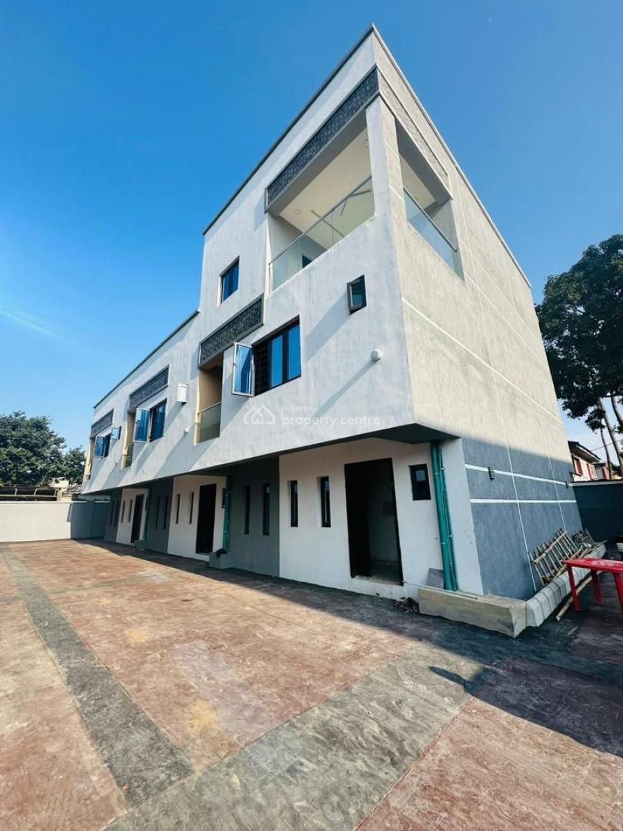 4 Bedroom Terraced Duplex Plus Bq in a Serene Estate., Ilupeju, Lagos, Terraced Duplex for Sale
