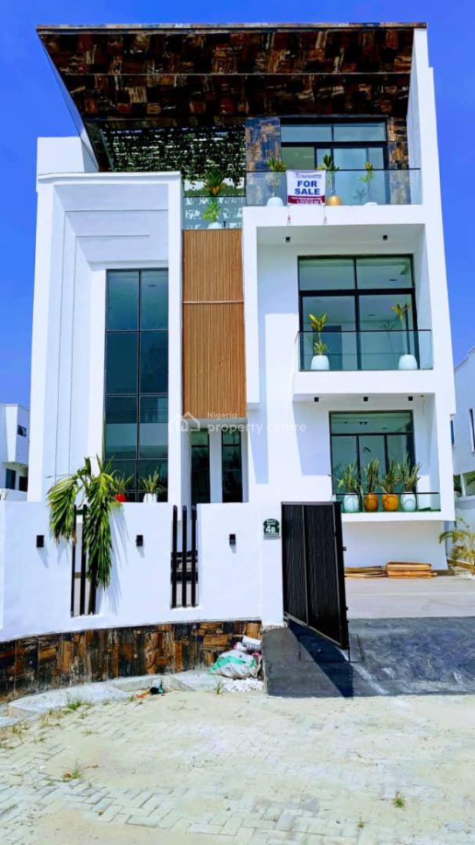6 Bedroom Fully Detached with 1 Bq, Osapa London, Osapa, Lekki, Lagos, Detached Duplex for Sale